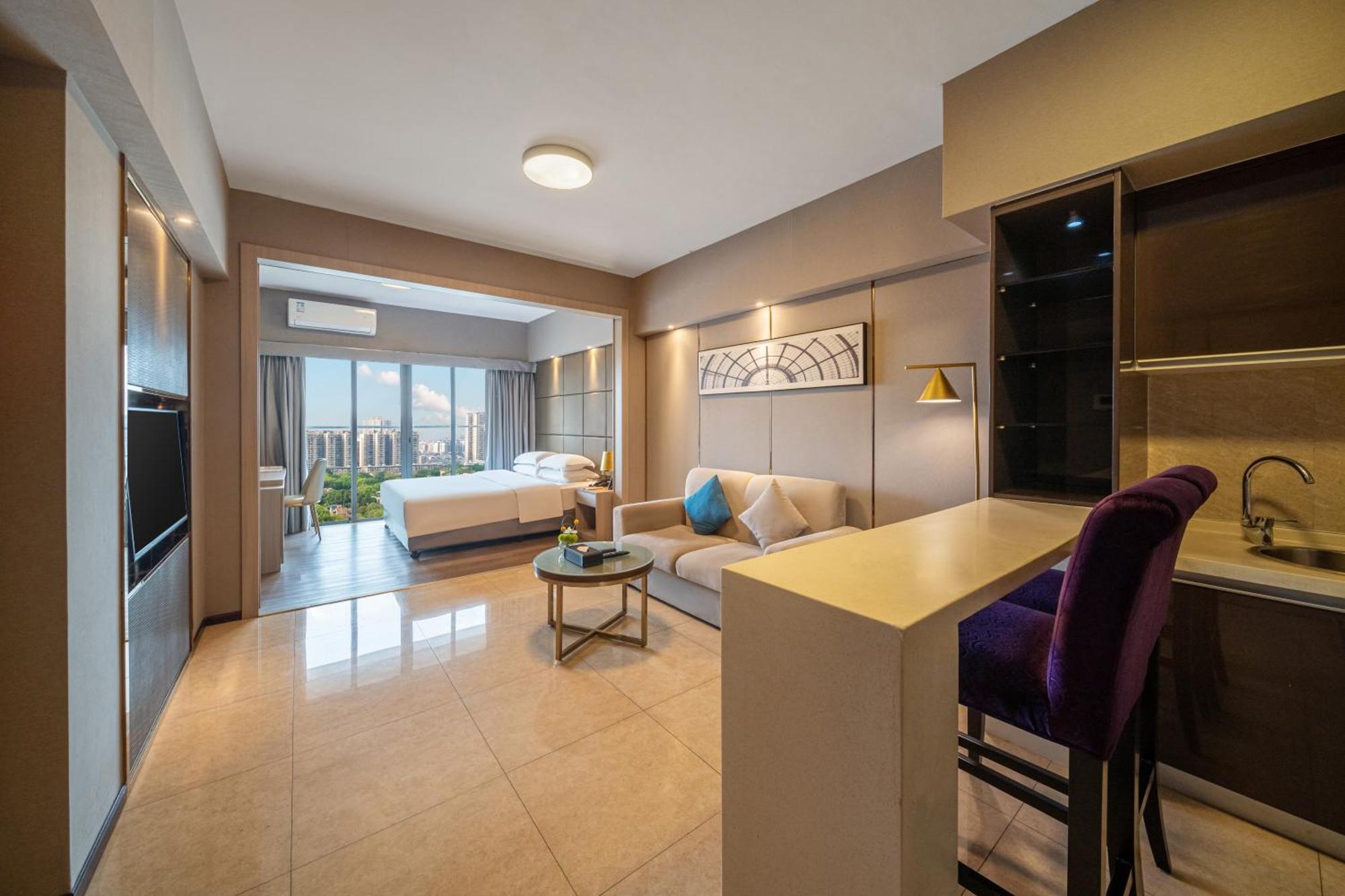 Foshan Poltton International Serviced Apartment-Canton Fair Free Shuttle Bus Extérieur photo