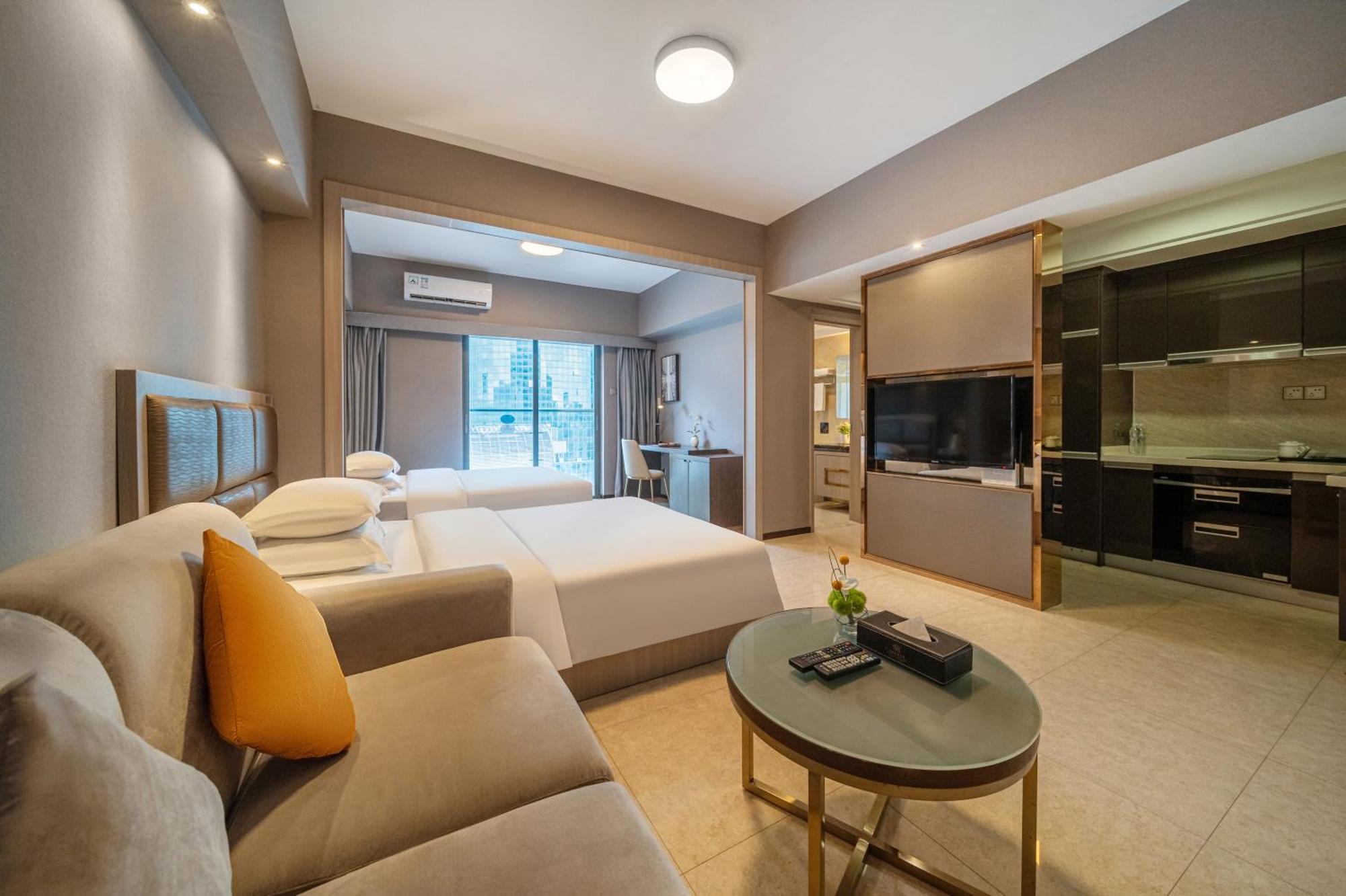 Foshan Poltton International Serviced Apartment-Canton Fair Free Shuttle Bus Extérieur photo
