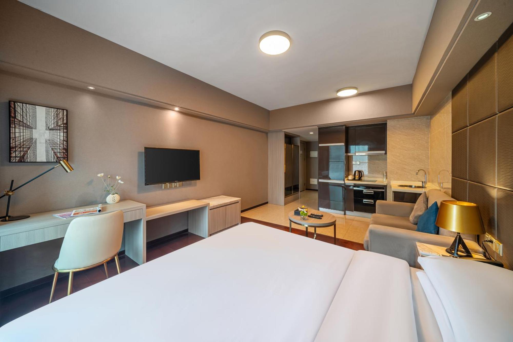 Foshan Poltton International Serviced Apartment-Canton Fair Free Shuttle Bus Extérieur photo