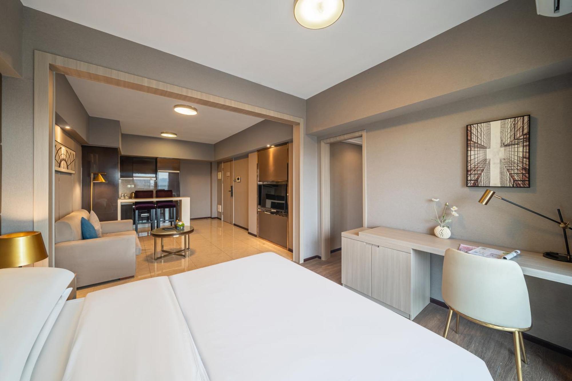 Foshan Poltton International Serviced Apartment-Canton Fair Free Shuttle Bus Extérieur photo