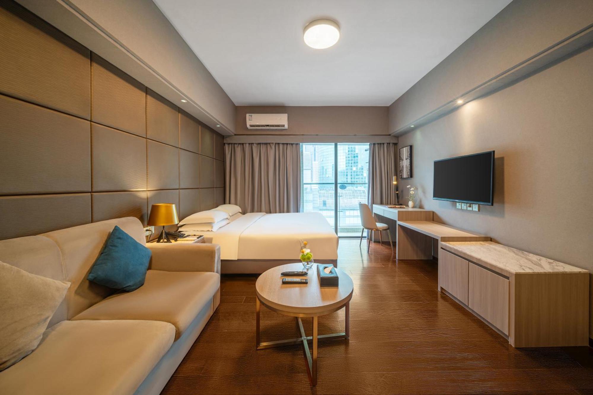 Foshan Poltton International Serviced Apartment-Canton Fair Free Shuttle Bus Extérieur photo
