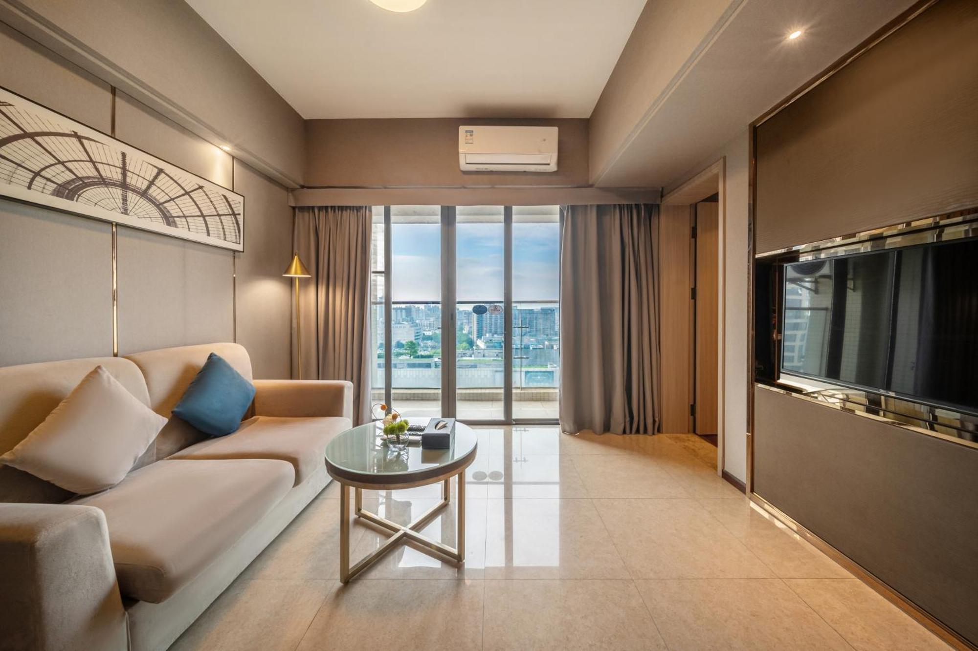 Foshan Poltton International Serviced Apartment-Canton Fair Free Shuttle Bus Extérieur photo